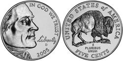 5 Cent États-Unis d