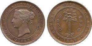 5 Cent Sri Lanka Kupfer Victoria (1819 - 1901)