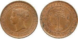 5 Cent Sri Lanka Kupfer Victoria (1819 - 1901)