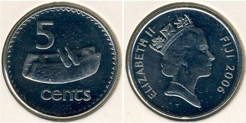 5 Cent Fidschi Kupfer/Nickel 