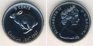5 Cent Kanada Kupfer/Nickel 