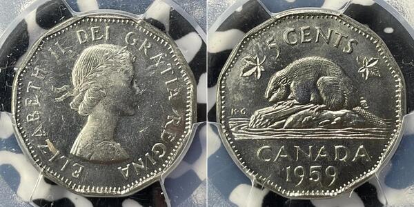 5 Cent Kanada Kupfer/Nickel Elizabeth II (1926-2022)