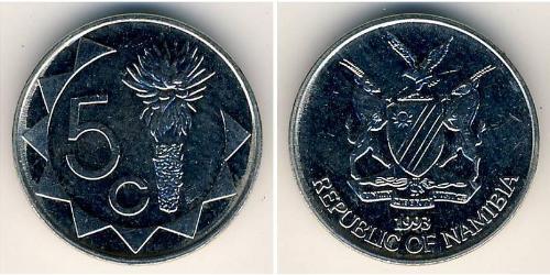 5 Cent Namibia Kupfer/Nickel 