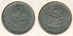 5 Cent Rhodesien (1965 - 1979) Kupfer/Nickel 