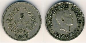 5 Cent Sarawak Kupfer/Nickel 