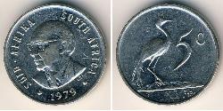 5 Cent Südafrika Kupfer/Nickel 