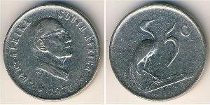 5 Cent Südafrika Kupfer/Nickel 