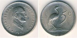 5 Cent Südafrika Kupfer/Nickel 