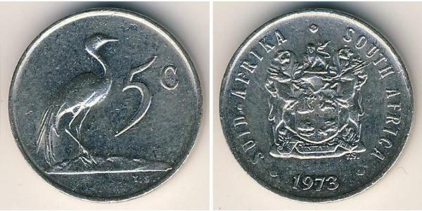 5 Cent Südafrika Kupfer/Nickel 