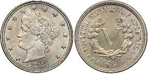 5 Cent Vereinigten Staaten von Amerika (1776 - ) Kupfer/Nickel 