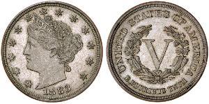 5 Cent Vereinigten Staaten von Amerika (1776 - ) Kupfer/Nickel 