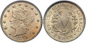 5 Cent Vereinigten Staaten von Amerika (1776 - ) Kupfer/Nickel 