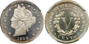 5 Cent Vereinigten Staaten von Amerika (1776 - ) Kupfer/Nickel 