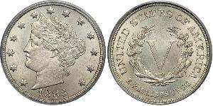 5 Cent Vereinigten Staaten von Amerika (1776 - ) Kupfer/Nickel 