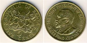 5 Cent Kenya Laiton 