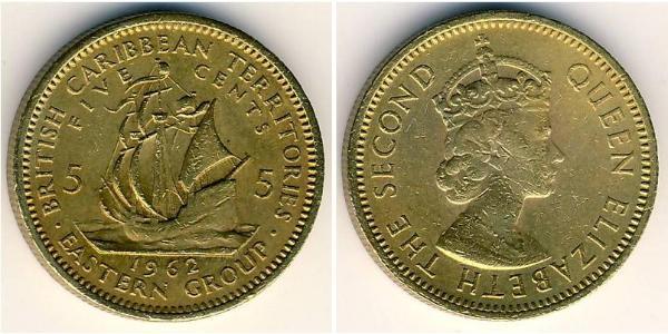 5 Cent  Latón 