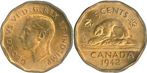 5 Cent Kanada Nickel 