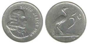 5 Cent South Africa Nickel 