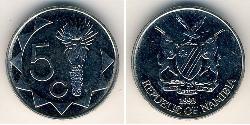 5 Cent Namibia Níquel/Cobre 
