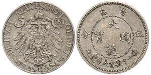 5 Cent República Popular China Níquel/Cobre 