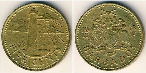 5 Cent Barbados Ottone 