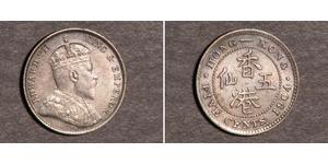 5 Cent Hongkong Silber Eduard VII (1841-1910)