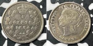5 Cent Kanada Silber Victoria (1819 - 1901)