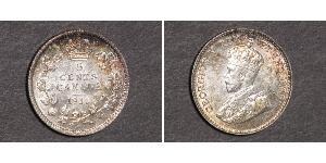 5 Cent Kanada Silber George V (1865-1936)