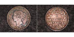 5 Cent Kanada Silber Victoria (1819 - 1901)
