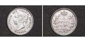 5 Cent Kanada Silber Victoria (1819 - 1901)