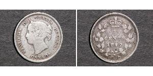 5 Cent Kanada Silber Victoria (1819 - 1901)