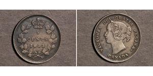 5 Cent Kanada Silber Victoria (1819 - 1901)