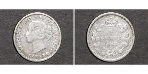 5 Cent Kanada Silber Victoria (1819 - 1901)