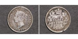 5 Cent Kanada Silber Victoria (1819 - 1901)