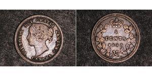 5 Cent Kanada Silber Victoria (1819 - 1901)