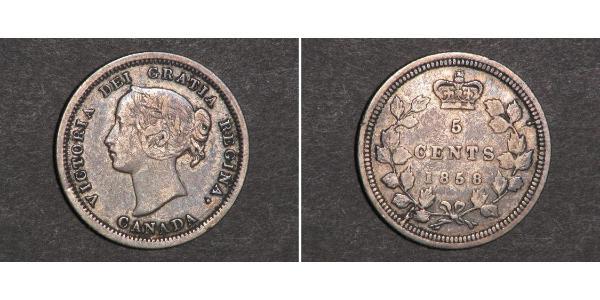 5 Cent Kanada Silber Victoria (1819 - 1901)