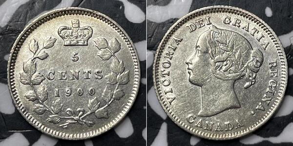 5 Cent Kanada Silber Victoria (1819 - 1901)