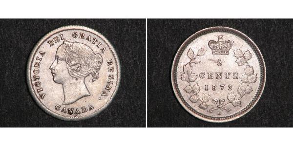 5 Cent Kanada Silber Victoria (1819 - 1901)