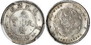 5 Cent Volksrepublik China Silber 