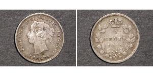 5 Cent Canada Silver Victoria (1819 - 1901)
