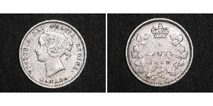 5 Cent Canada Silver Victoria (1819 - 1901)