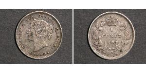 5 Cent Canada Silver Victoria (1819 - 1901)