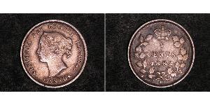 5 Cent Canada Silver Victoria (1819 - 1901)