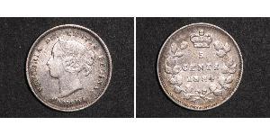 5 Cent Canada Silver Victoria (1819 - 1901)