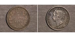 5 Cent Canada Silver Victoria (1819 - 1901)