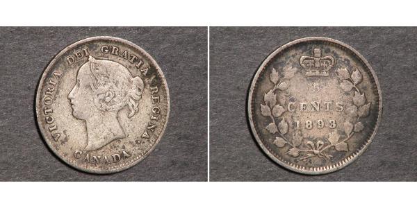 5 Cent Canada Silver Victoria (1819 - 1901)