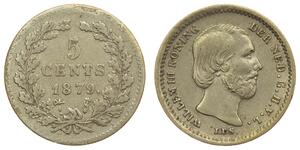 5 Cent Netherlands Silver 