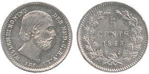 5 Cent Netherlands Silver 