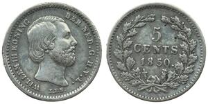 5 Cent Netherlands Silver 