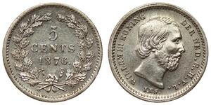 5 Cent Netherlands Silver 